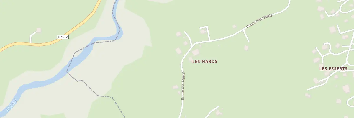 Plan du 630 Rte des Nards à Praz-sur-Arly