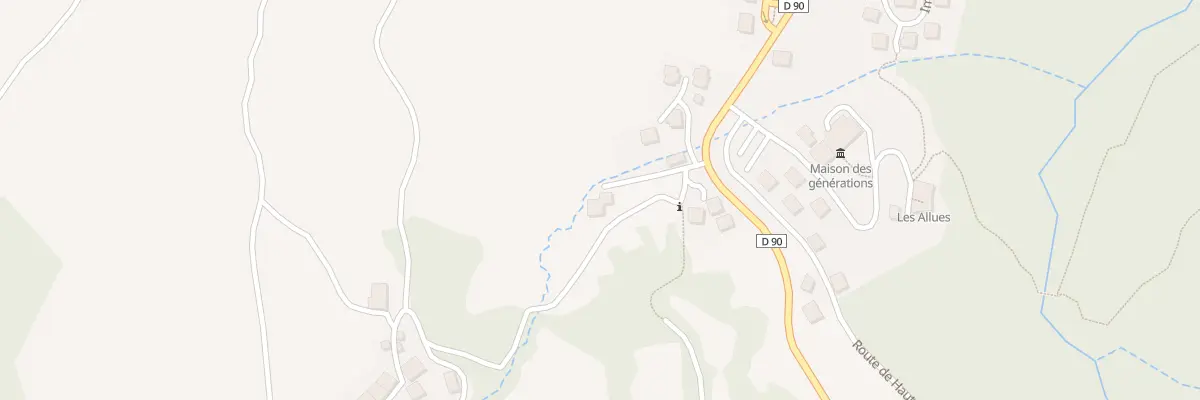 Plan du 2274 Che des Cornettes aux Allues