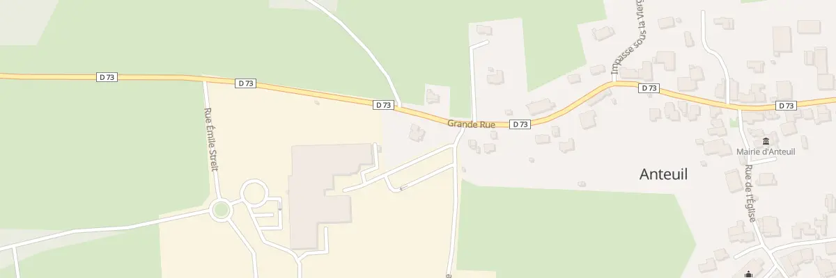 Plan du 2 Rue du Stade à Anteuil