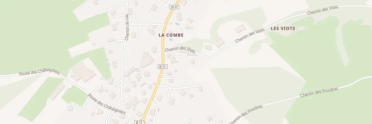 Plan du 110 Che des Viots à Champanges