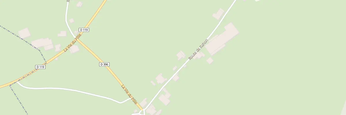 Plan du 5 Rte de Rahon à Orve