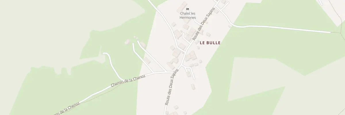 Plan du 614 Rte des Deux Sapins à Reyvroz