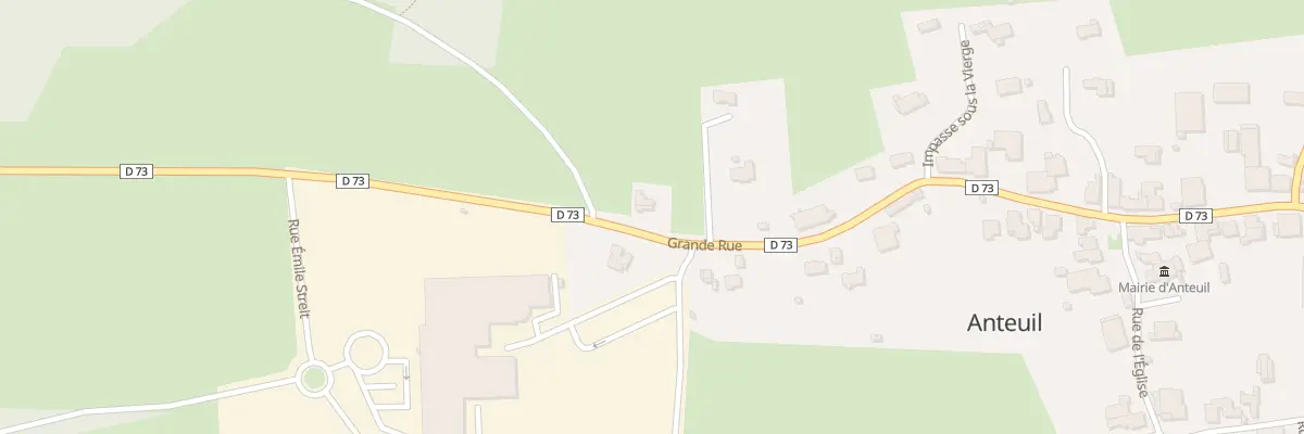 Plan du 1 Gr Grande Rue à Anteuil