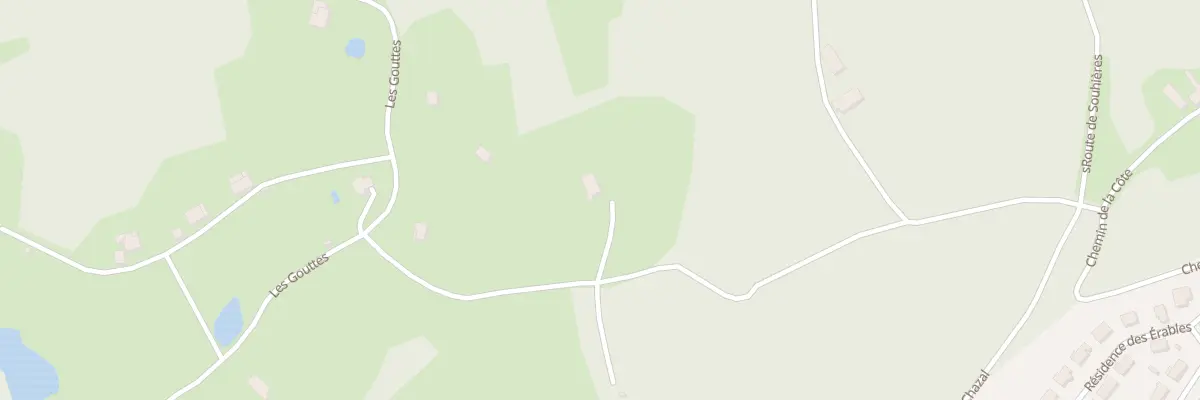 Plan du 18 Les Gouttes à Mélisey