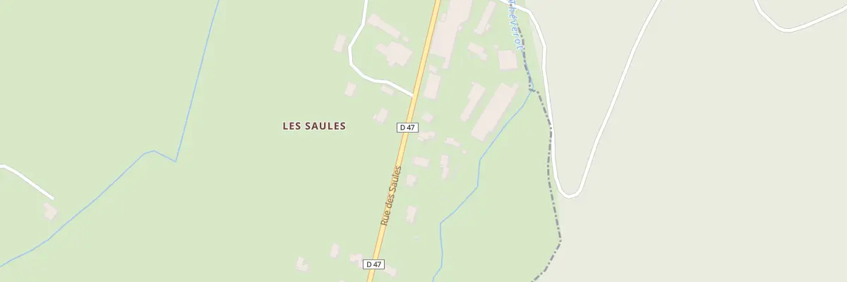 Plan du 24 Les Saules aux Gras