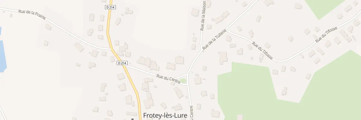 Plan du 32 Rue du Centre à Frotey-lès-Lure
