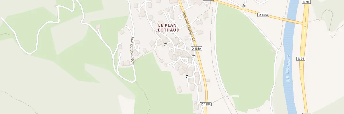 Plan du 11 Rue St Louis à L’Argentière-la-Bessée