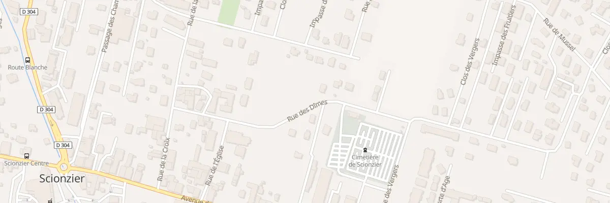 Plan du 25 Rue des Dimes à Scionzier