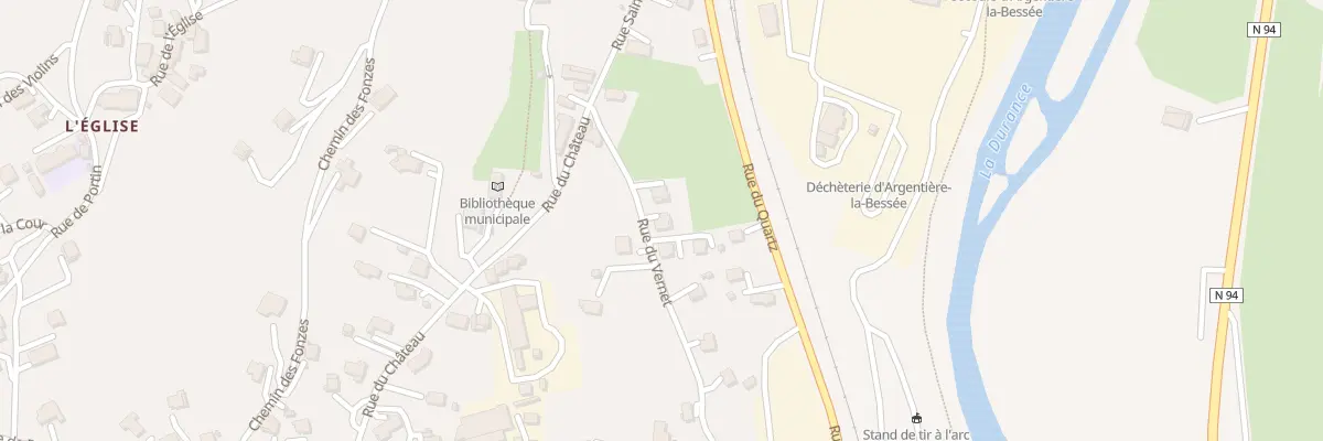 Plan du 9 Rue du Vernet à L’Argentière-la-Bessée