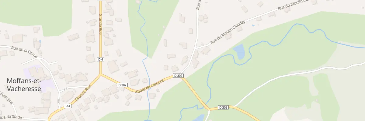 Plan du 3 Rue du Tissage à Moffans-et-Vacheresse