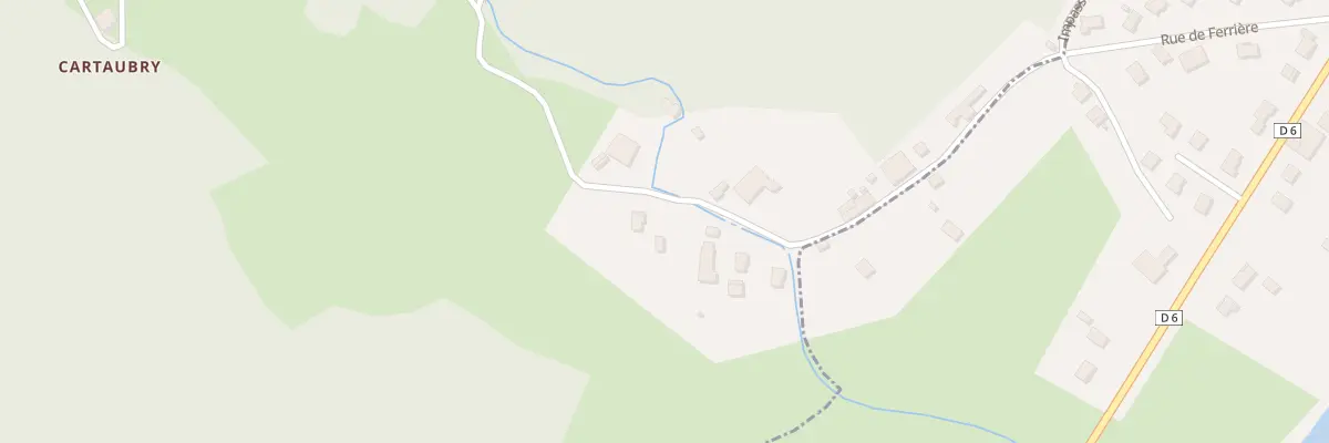 Plan du 5100A Ferrieres le Bas à Amont-et-Effreney