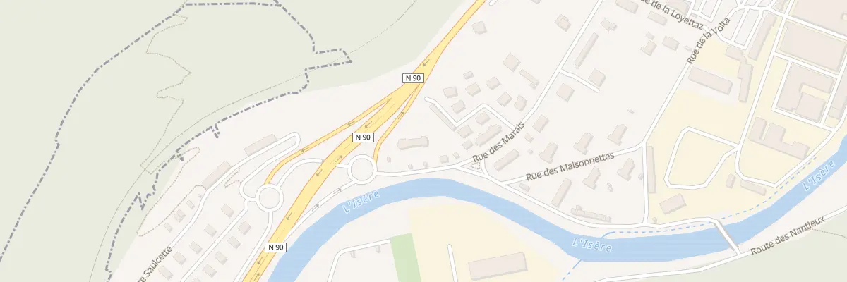 Plan du 40 Rue de Beauregard à Saint-Marcel