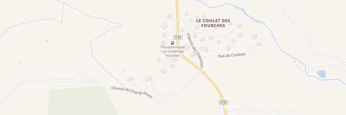 Plan du 7072 Pre Richard à Thorame-Haute