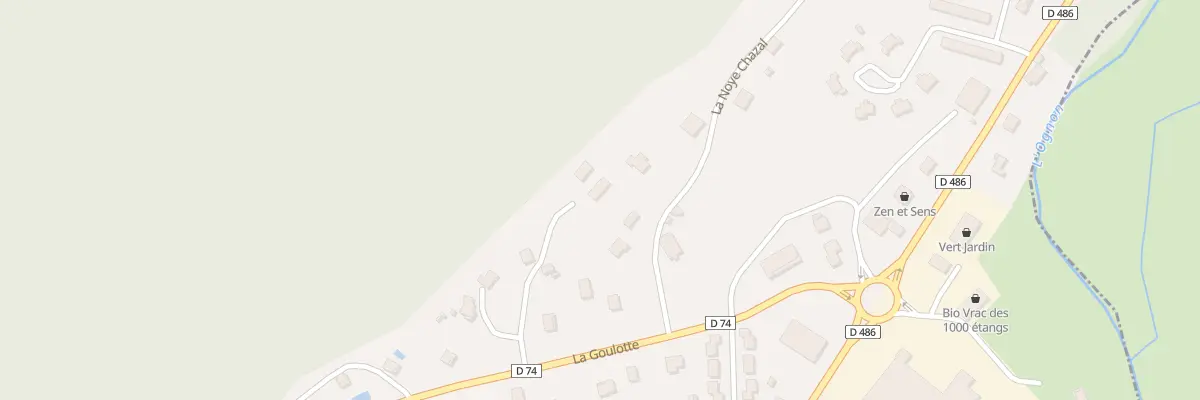 Plan du 8 La Goulotte à Mélisey
