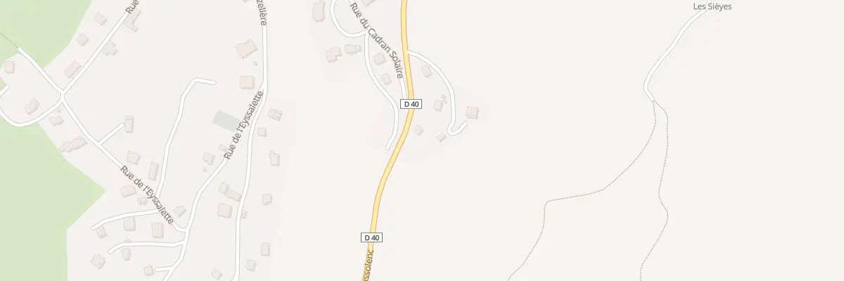 Plan du 5398F Le Melezet aux Orres