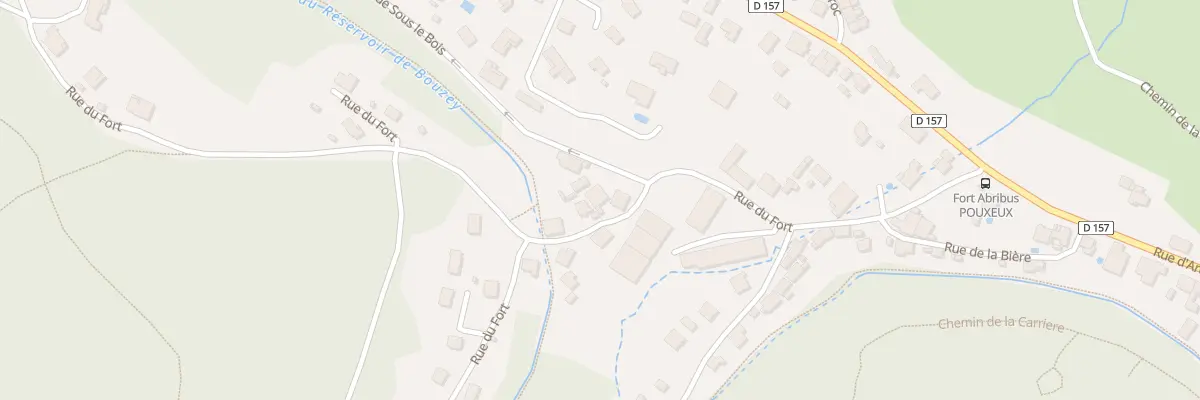 Plan du 338 Rue du Fort à Pouxeux