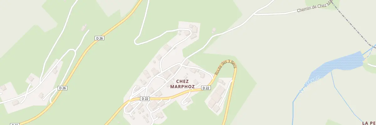 Plan du 129 Rte de Chez Marphoz à Vailly