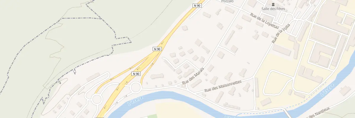 Plan du 66 Lot des Marais à Saint-Marcel