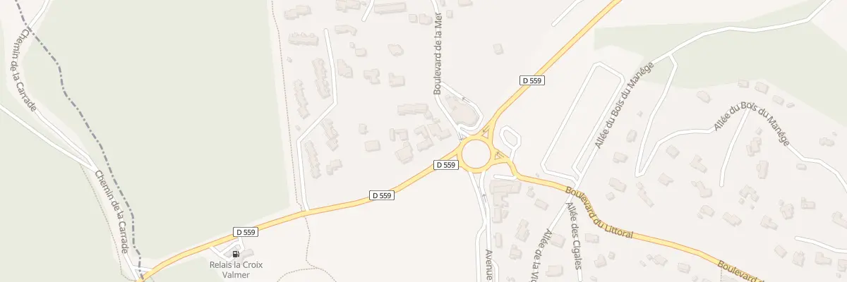 Plan du 3302 Bd de Saint-Raphaël à La Croix-Valmer