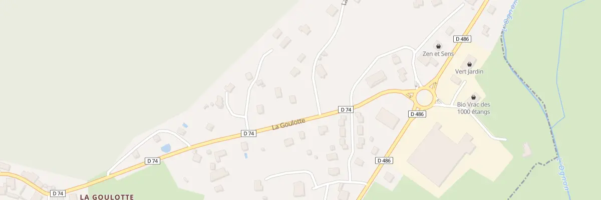 Plan du 1 Rue de la Noie Chazale à Mélisey