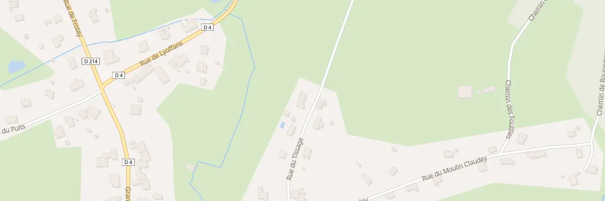 Plan du 15 Rue du Tissage à Moffans-et-Vacheresse