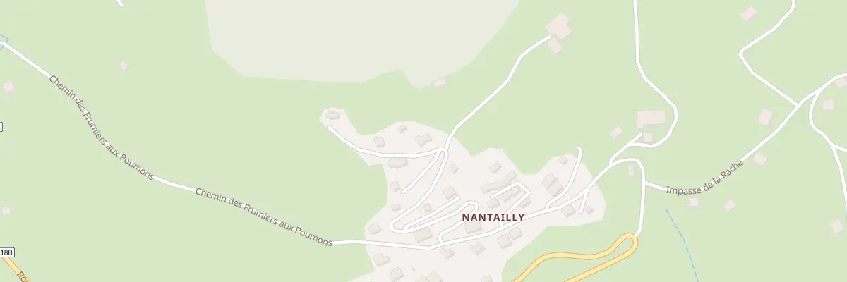 Plan du 694 Rte de Nantailly à Hauteluce