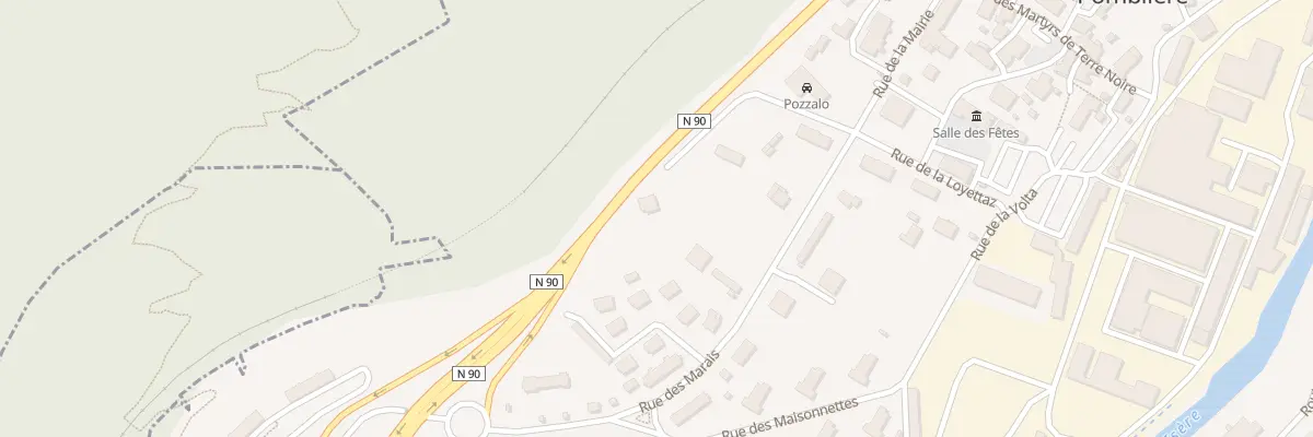 Plan du 165 Imp de la Côte à Saint-Marcel