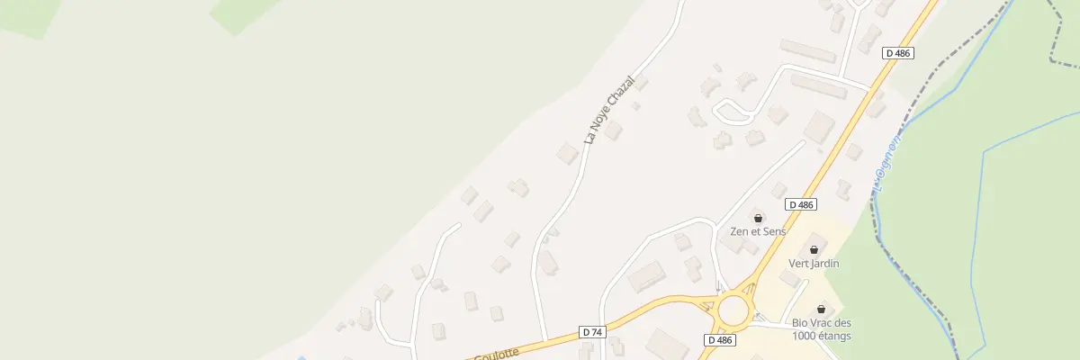 Plan du 5 Rue de la Noie Chazale à Mélisey