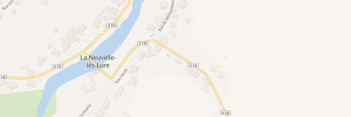 Plan du 6 Rue de Malbouhans à Lure
