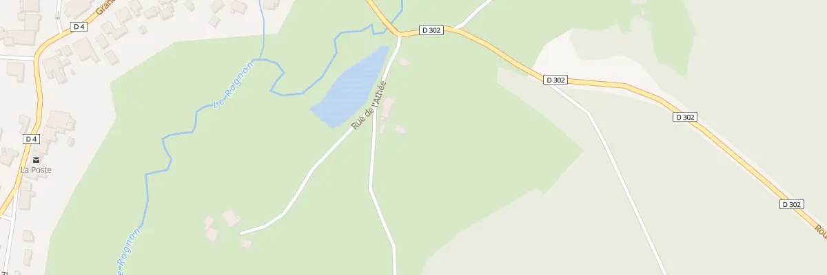 Plan du 3 Rue de l’Athee à Moffans-et-Vacheresse