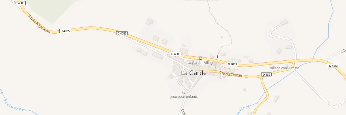 Plan du 5029 Le Village à La Garde