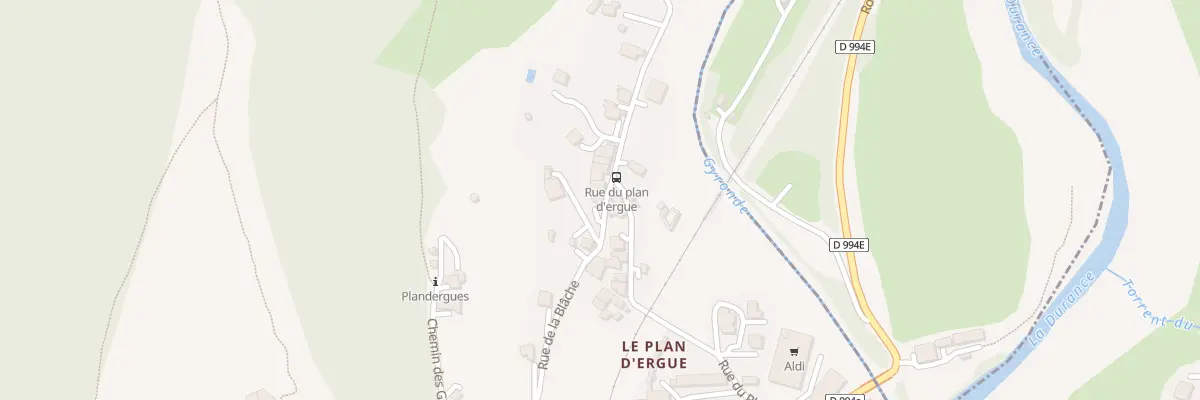 Plan du 31 Rue du Plan d’Ergue à L’Argentière-la-Bessée