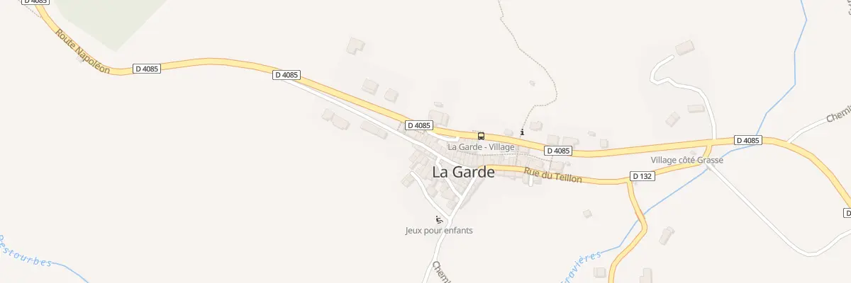 Plan du 5032 Le Village à La Garde