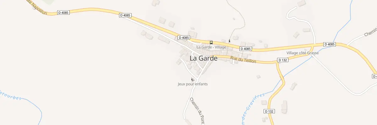 Plan du 7421 Le Village à La Garde