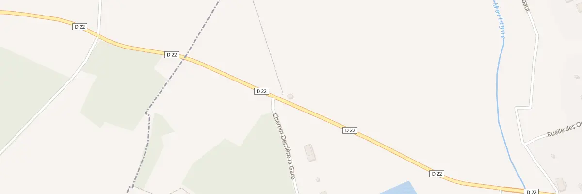 Plan du 13 Rue de la Barre à Magnières
