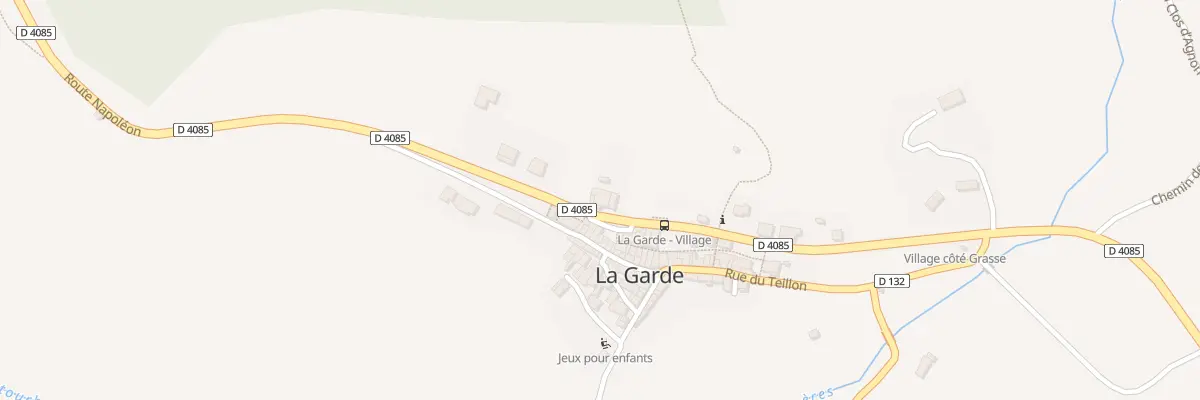 Plan du 5058 Le Village à La Garde