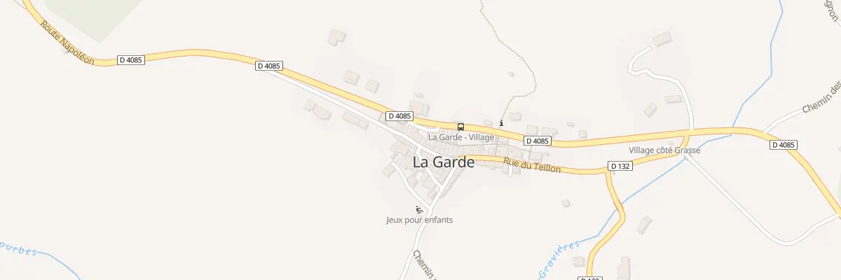 Plan du 5034 Le Village à La Garde