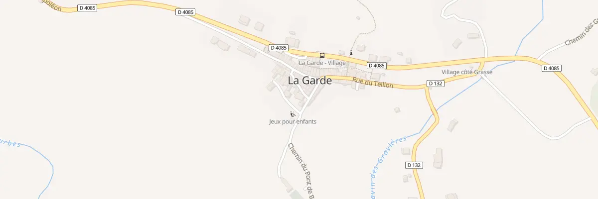 Plan du 5015 Le Village à La Garde
