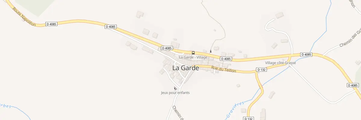 Plan du 5037 Le Village à La Garde