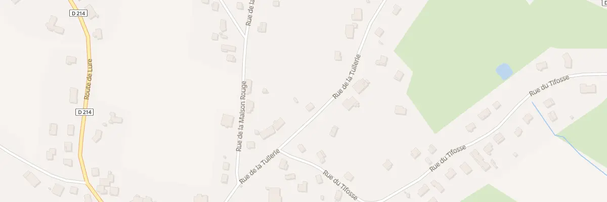Plan du 5 Rue de la Tuilerie à Frotey-lès-Lure
