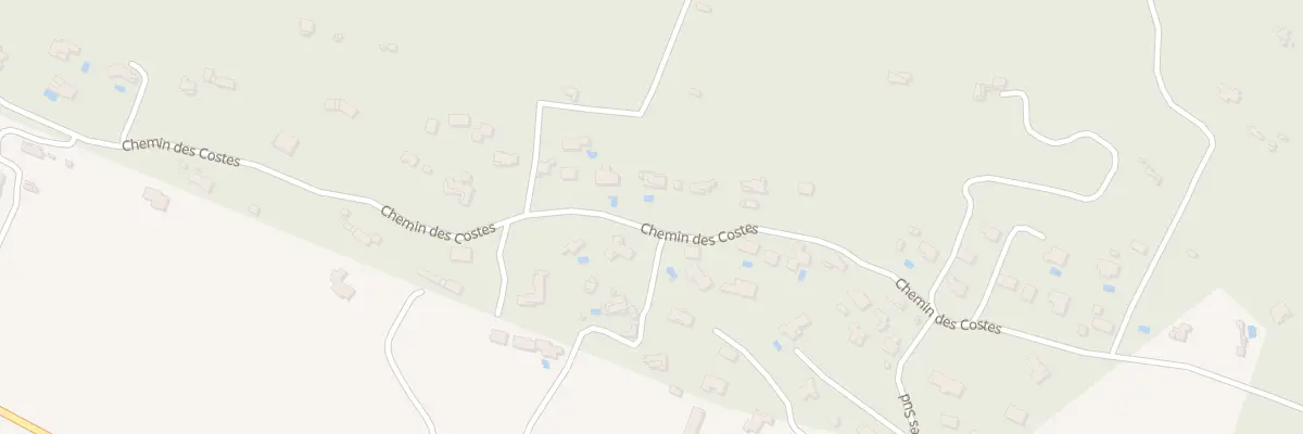 Plan du 885 Che Rural des Costes à Callas