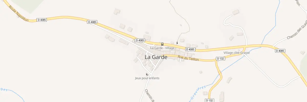 Plan du 7028 Le Village à La Garde