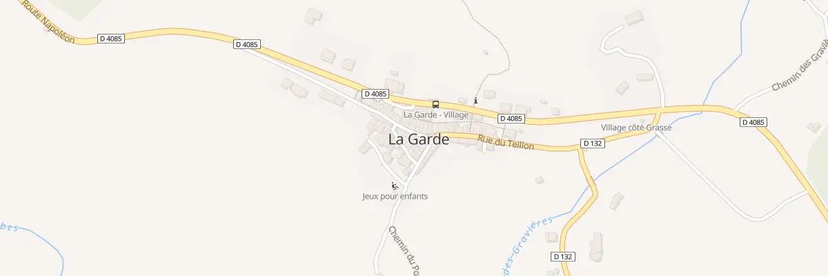 Plan du 7012 Le Village à La Garde