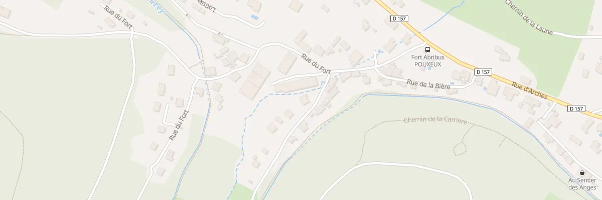 Plan du 46 Rue de Rein Bru à Pouxeux