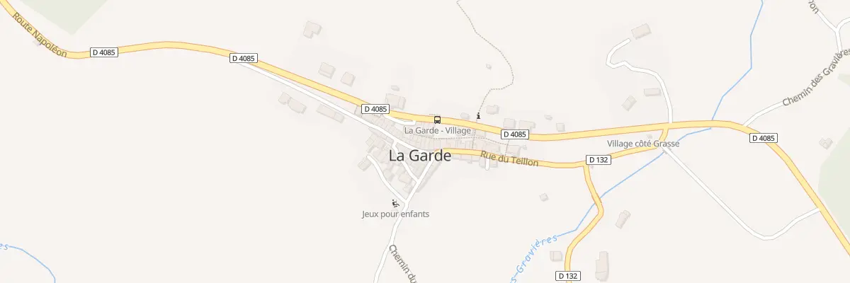 Plan du 5040 Le Village à La Garde
