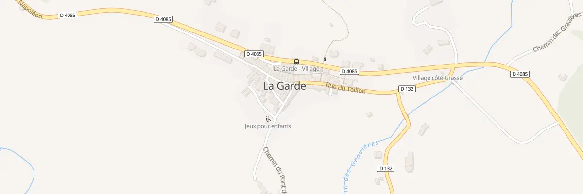 Plan du 5013 Le Village à La Garde