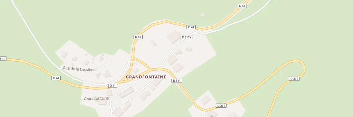Plan du 12 Hameau de Grandfontaine à Fournets-Luisans