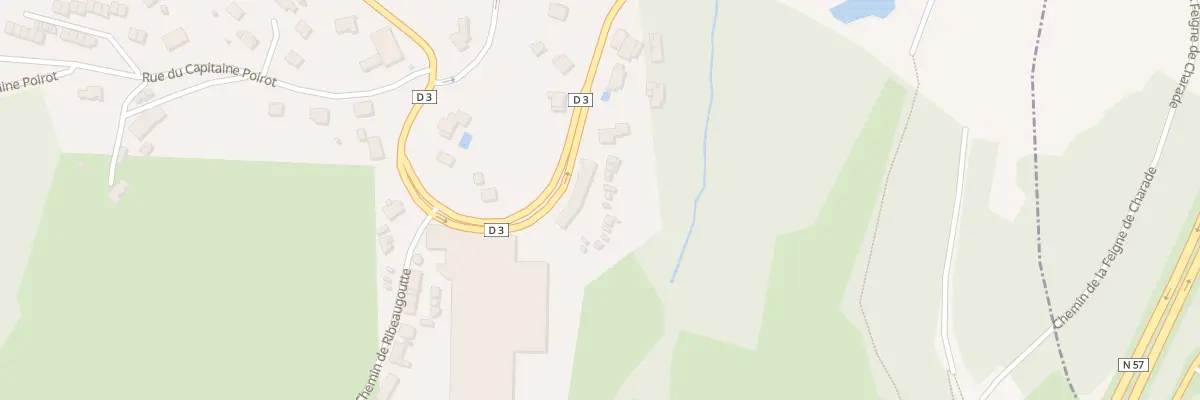 Plan du 245 Rte de Fallieres à Saint-Nabord