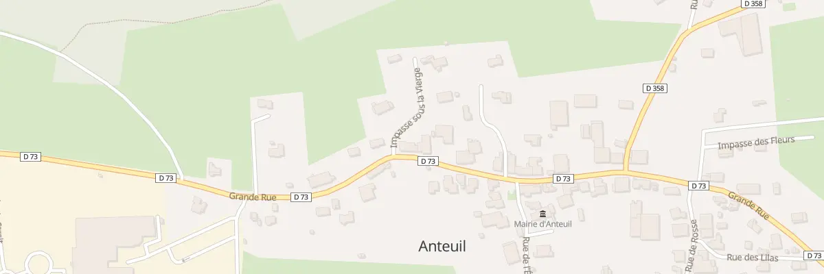 Plan du 11 Gr Grande Rue à Anteuil
