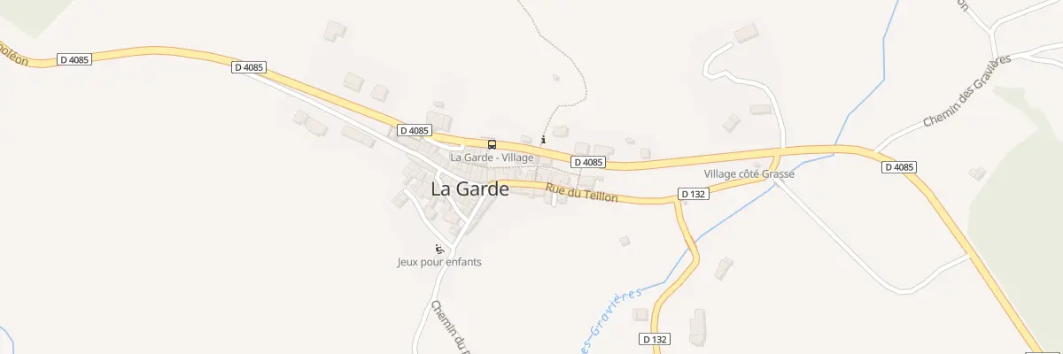 Plan du 5047 Le Village à La Garde